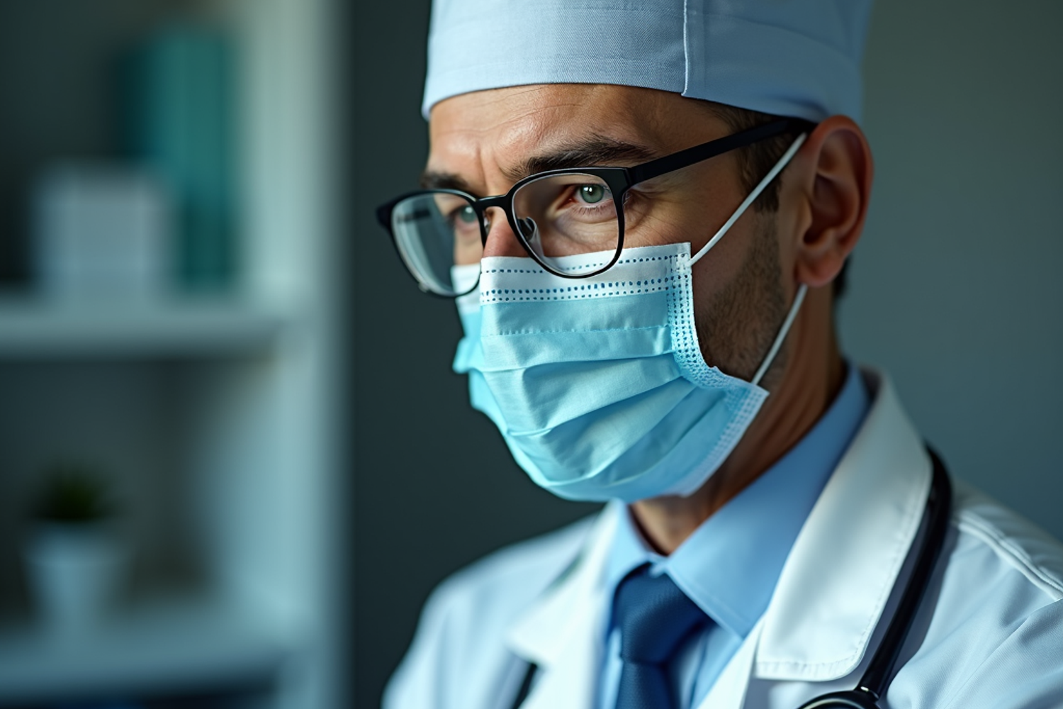 Aerztliche Fachperson erklaert einer Patientin die medizinische Anwendung von Cannabisblueten im Behandlungszimmer